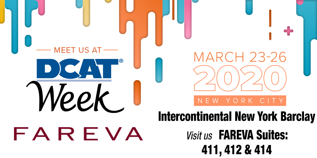 Meet with Fareva at the DCAT Week in NYC